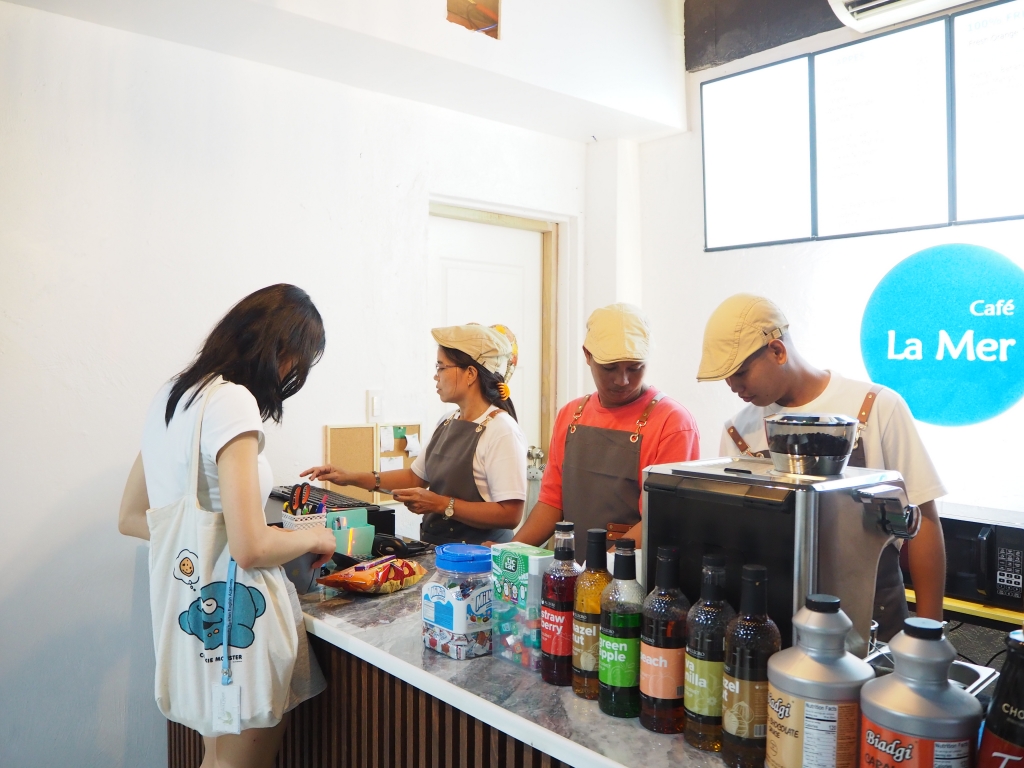 フィリピン留学 Cebu21 - EV La Mer Campus-Cafe-4